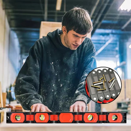 Multifunctional Folding Level Polygon Precision Gauge Woodworking Pipe Stair Corner Folding Extension Tool